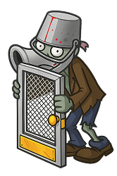 Spawn Iron Pea Door Zombie